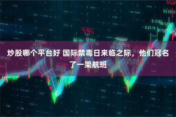 炒股哪个平台好 国际禁毒日来临之际，他们冠名了一架航班